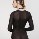 Портупея Bijoux Indiscrets MAZE — Halter Bra Harness Black Портупея Bijoux Indiscrets MAZE — Halter Bra Harness Black