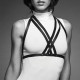 Портупея Bijoux Indiscrets MAZE — Halter Bra Harness Black Портупея Bijoux Indiscrets MAZE — Halter Bra Harness Black