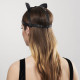 Маска кішечки Bijoux Indiscrets MAZE - Cat Ears Headpiece Black, екошкіра Маска кішечки Bijoux Indiscrets MAZE - Cat Ears Headpiece Black, екошкіра