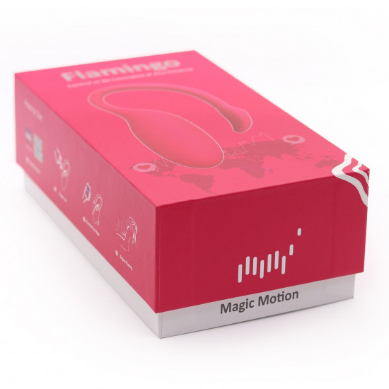 Смарт-віброяйце Magic Motion Flamingo зі стимулятором клітора, 3 види вправ Кегеля Смарт-віброяйце Magic Motion Flamingo зі стимулятором клітора, 3 види вправ Кегеля