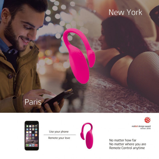 Смарт-віброяйце Magic Motion Flamingo зі стимулятором клітора, 3 види вправ Кегеля Смарт-віброяйце Magic Motion Flamingo зі стимулятором клітора, 3 види вправ Кегеля