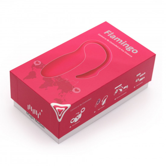 Смарт-віброяйце Magic Motion Flamingo зі стимулятором клітора, 3 види вправ Кегеля Смарт-віброяйце Magic Motion Flamingo зі стимулятором клітора, 3 види вправ Кегеля