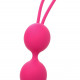 Вагінальні кульки Dorcel Dual Balls Magenta, діаметр 3,6см, вага 55гр Вагінальні кульки Dorcel Dual Balls Magenta, діаметр 3,6см, вага 55гр