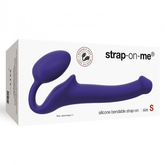 Безремінний страпон Strap-On-Me Violet S, повністю регульований, діаметр 2,7 см Безремінний страпон Strap-On-Me Violet S, повністю регульований, діаметр 2,7 см