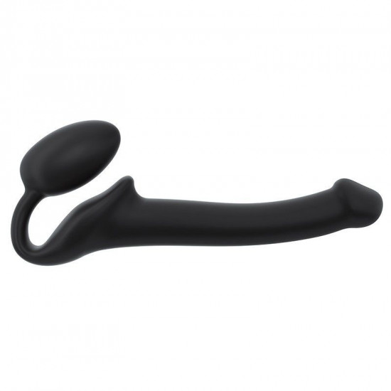 Безремінний страпон Strap-On-Me Black S, повністю регульований, діаметр 2,7 см Безремінний страпон Strap-On-Me Black S, повністю регульований, діаметр 2,7 см