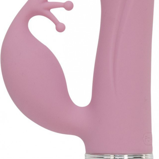 Розкішний вібратор-кролик Pillow Talk - Kinky Pink з кристалом Сваровські, потужний Розкішний вібратор-кролик Pillow Talk - Kinky Pink з кристалом Сваровські, потужний