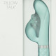 Розкішний вібратор-кролик Pillow Talk - Kinky Teal з кристалом Сваровські, потужний Розкішний вібратор-кролик Pillow Talk - Kinky Teal з кристалом Сваровські, потужний