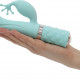 Розкішний вібратор-кролик Pillow Talk - Kinky Teal з кристалом Сваровські, потужний Розкішний вібратор-кролик Pillow Talk - Kinky Teal з кристалом Сваровські, потужний