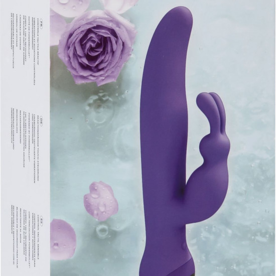 Вібратор-кролик з сенсорним управлінням і ротацією Touch by SWAN - Duo Purple, глибока вібрація Вібратор-кролик з сенсорним управлінням і ротацією Touch by SWAN - Duo Purple, глибока вібрація
