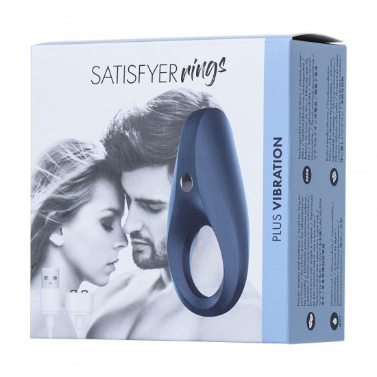 Ерекційне віброкільце Satisfyer Rocket Ring з подовженим стимулятором клітора, перезаряджуване Ерекційне віброкільце Satisfyer Rocket Ring з подовженим стимулятором клітора, перезаряджуване