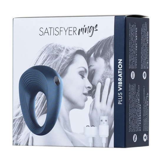 Ерекційне віброкільце Satisfyer Power Ring, класична форма, перезаряджуване, потужне Ерекційне віброкільце Satisfyer Power Ring, класична форма, перезаряджуване, потужне