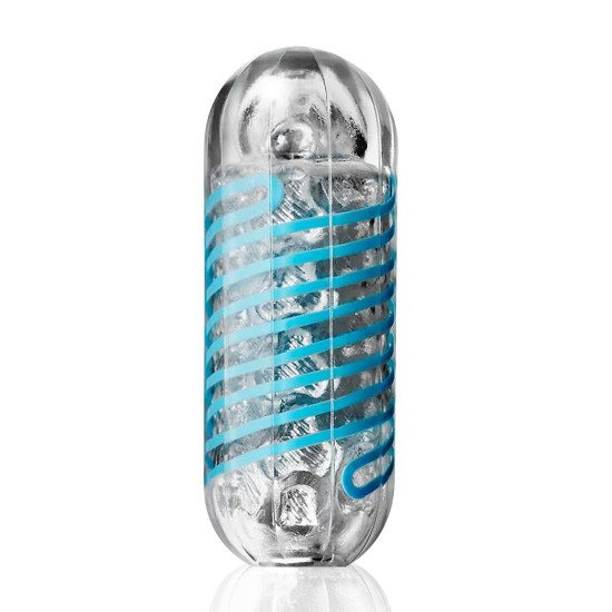 Мастурбатор Tenga Spinner 01 Tetra з пружною стимулювальною спіраллю всередині, ніжна спіраль Мастурбатор Tenga Spinner 01 Tetra з пружною стимулювальною спіраллю всередині, ніжна спіраль