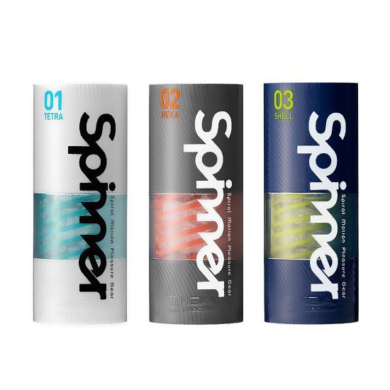 Мастурбатор Tenga Spinner 03 Shell з пружною стимулювальною спіраллю всередині Мастурбатор Tenga Spinner 03 Shell з пружною стимулювальною спіраллю всередині