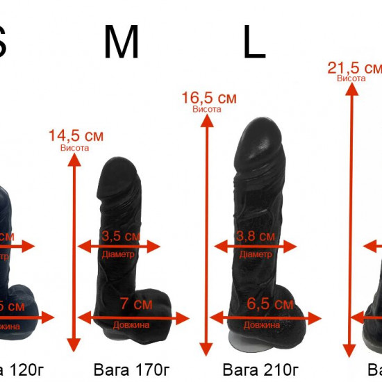 Крафтовое мыло-член с присоской Чистий Кайф Red size XL, натуральное