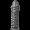 Фалоімітатор для фістингу Doc Johnson American Bombshell Bunker Buster Gun Metal, діаметр 8,1 см