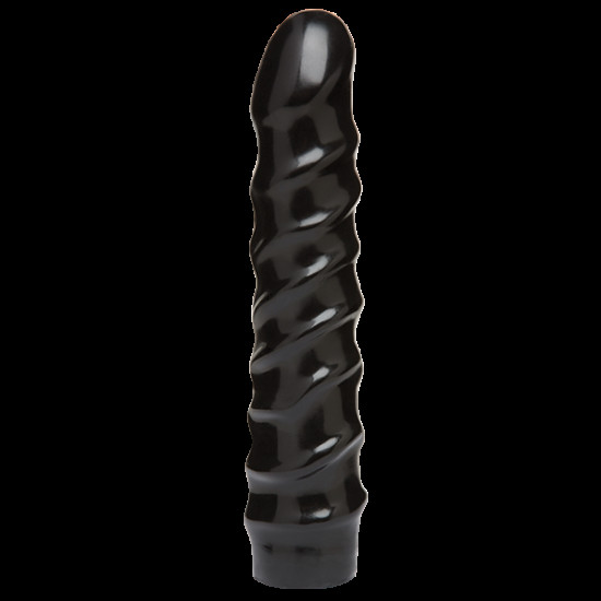 Ділдо Doc Johnson CodeBlack - 8 Inch Raging Vac-U-Lock із стимулюючим рельєфом, діаметр 3,8 см Ділдо Doc Johnson CodeBlack - 8 Inch Raging Vac-U-Lock із стимулюючим рельєфом, діаметр 3,8 см