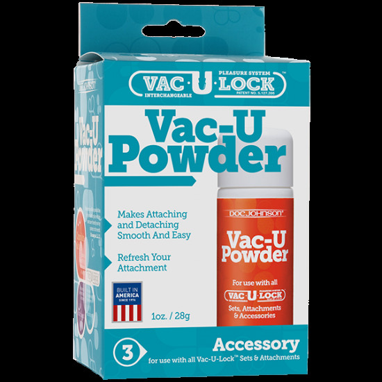 Пудра для кріплення Vac-U-Lock Doc Johnson Vac-U Powder Пудра для кріплення Vac-U-Lock Doc Johnson Vac-U Powder