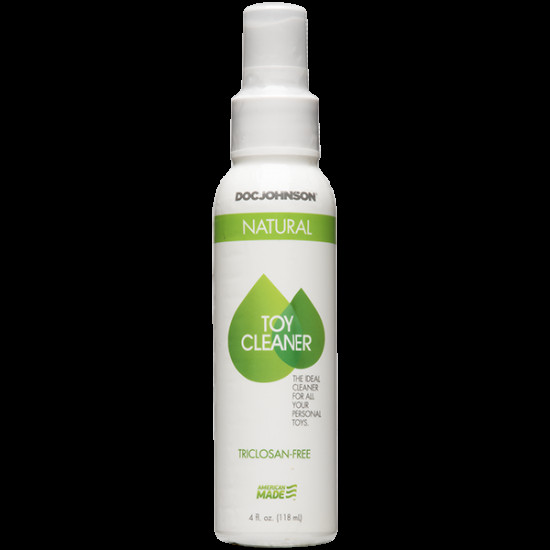 Дезінфекційний спрей Doc Johnson Natural Toy Cleaner (118 мл) без триклозану, сульфатів і парабенів Дезінфекційний спрей Doc Johnson Natural Toy Cleaner (118 мл) без триклозану, сульфатів і парабенів