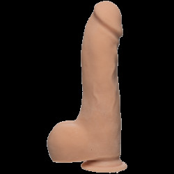 Фалоімітатор Doc Johnson The D - Master D - 10.5 Inch With Balls - ULTRASKYN, діаметр 7,6 см
