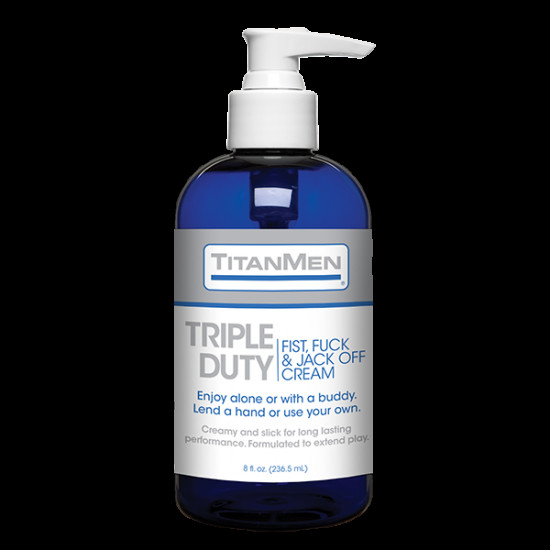 Густа змазка для фістингу Doc Johnson TitanMen - Triple Duty (236 мл) Густа змазка для фістингу Doc Johnson TitanMen - Triple Duty (236 мл)
