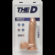 Фалоімітатор Doc Johnson The D - Perfect D - 7 Inch With Balls - FIRMSKYN, діаметр 4,5 см Фалоімітатор Doc Johnson The D - Perfect D - 7 Inch With Balls - FIRMSKYN, діаметр 4,5 см