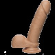 Фалоімітатор Doc Johnson The D - Perfect D - 7 Inch With Balls - FIRMSKYN, діаметр 4,5 см Фалоімітатор Doc Johnson The D - Perfect D - 7 Inch With Balls - FIRMSKYN, діаметр 4,5 см