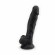 Фаллоимитатор SilexD Johnny Black (MODEL 1 size 7in), двухслойный, силикон+Silexpan, диаметр 3,8см