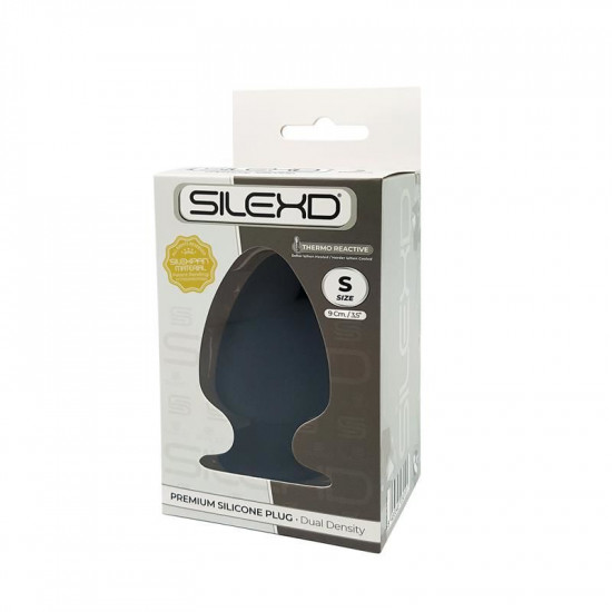 Анальна пробка SilexD (Model 1 size S) двошарова, силікон + Silexpan, діаметр 5 см Анальна пробка SilexD (Model 1 size S) двошарова, силікон + Silexpan, діаметр 5 см