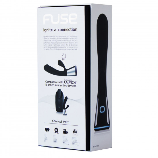 Інтерактивний вібратор-кролик Ohmibod Fuse for Kiiroo Black Інтерактивний вібратор-кролик Ohmibod Fuse for Kiiroo Black