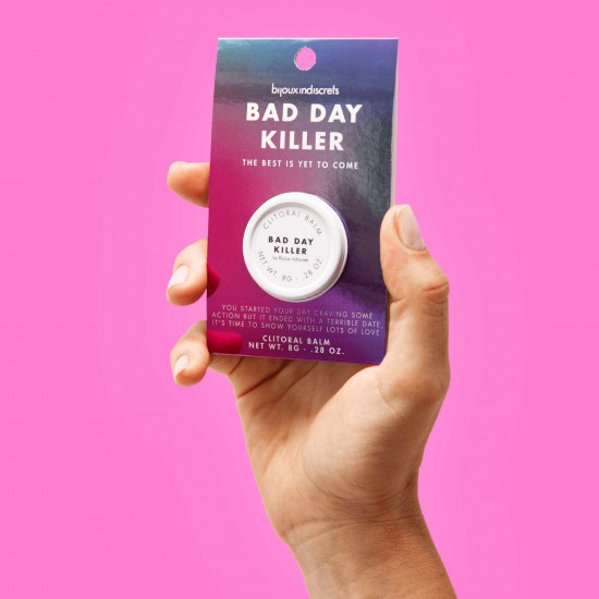 Бальзам для клітора Bijoux Indiscrets Bad Day Killer (Насолоджуйся кожним днем), розігрівальний Бальзам для клітора Bijoux Indiscrets Bad Day Killer (Насолоджуйся кожним днем), розігрівальний