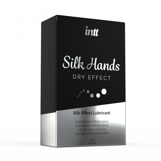 Ультрагуста силіконова змазка Intt Silk Hands (15 мл) з матовим ефектом, шовковистий ефект Ультрагуста силіконова змазка Intt Silk Hands (15 мл) з матовим ефектом, шовковистий ефект
