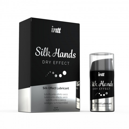 Ультрагуста силіконова змазка Intt Silk Hands (15 мл) з матовим ефектом, шовковистий ефект Ультрагуста силіконова змазка Intt Silk Hands (15 мл) з матовим ефектом, шовковистий ефект