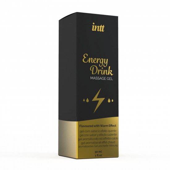 Масажний гель для інтимних зон Intt Energy Drink (30 мл) розігріваючий Масажний гель для інтимних зон Intt Energy Drink (30 мл) розігріваючий