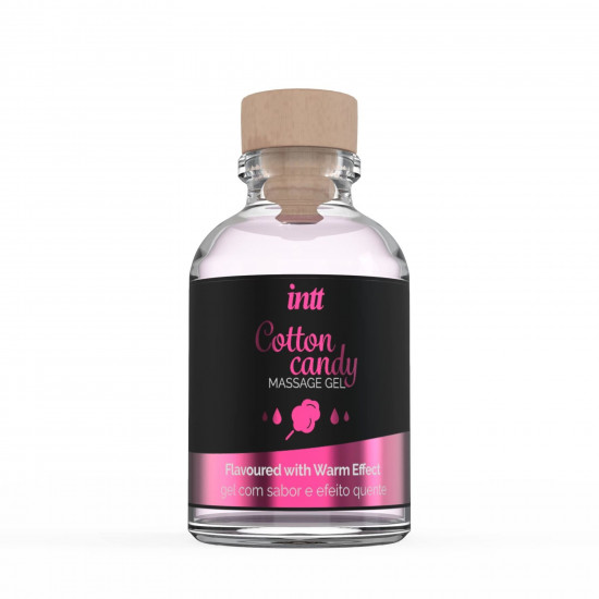Масажний гель для інтимних зон Intt Cotton Candy (30 мл) розігріваючий Масажний гель для інтимних зон Intt Cotton Candy (30 мл) розігріваючий