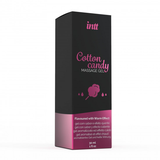 Масажний гель для інтимних зон Intt Cotton Candy (30 мл) розігріваючий Масажний гель для інтимних зон Intt Cotton Candy (30 мл) розігріваючий