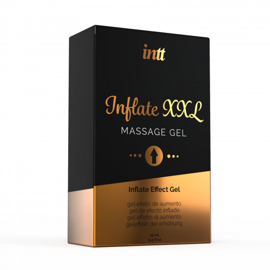 Гель для стимуляції члена Intt Inflate XXL (15 мл) зі смаком кориці, підсилює збудження Гель для стимуляції члена Intt Inflate XXL (15 мл) зі смаком кориці, підсилює збудження