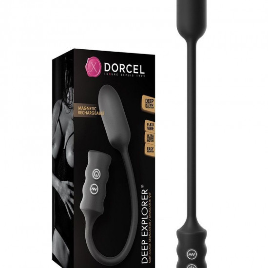 Виброяйце Dorcel Deep Explorer, підходить для вагінальної та анальної стимуляції, потужне Виброяйце Dorcel Deep Explorer, підходить для вагінальної та анальної стимуляції, потужне