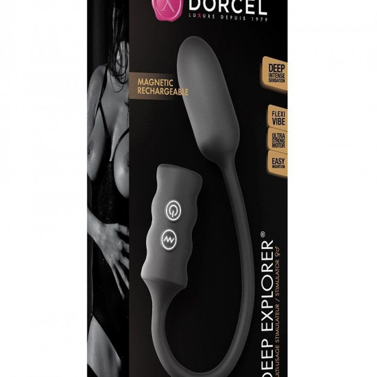 Виброяйце Dorcel Deep Explorer, підходить для вагінальної та анальної стимуляції, потужне Виброяйце Dorcel Deep Explorer, підходить для вагінальної та анальної стимуляції, потужне