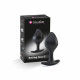 Силиконовая анальная пробка Mystim Rocking Force S для электростимулятора, диаметр 3,7 см