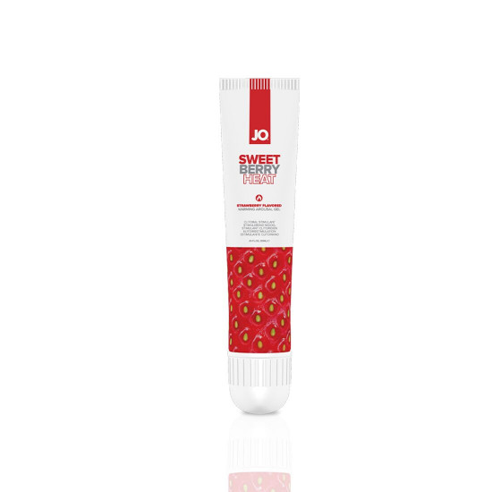 Гель для клітора System JO Sweet Berry Heat (10 мл), можна для поцілунків, вібрація з розігрівом Гель для клітора System JO Sweet Berry Heat (10 мл), можна для поцілунків, вібрація з розігрівом