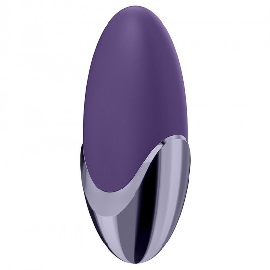 Потужний вібратор Satisfyer Lay-On - Purple Pleasure, водонепроникний, 15 режимів роботи Потужний вібратор Satisfyer Lay-On - Purple Pleasure, водонепроникний, 15 режимів роботи
