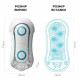 Мастурбатор Tenga Flip Orb — Blue Rush, з можливістю зміни тиску та стимулювальними кульками всереди Мастурбатор Tenga Flip Orb — Blue Rush, з можливістю зміни тиску та стимулювальними кульками всереди