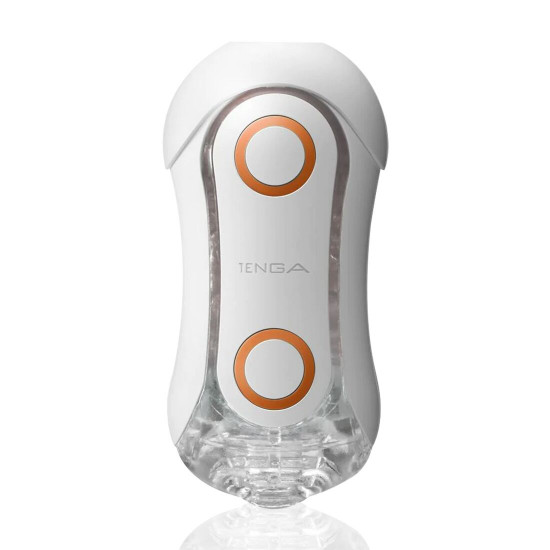 Мастурбатор Tenga Flip Orb — Orange Crash, з можливістю зміни тиску та стимулювальними кульками всер Мастурбатор Tenga Flip Orb — Orange Crash, з можливістю зміни тиску та стимулювальними кульками всер