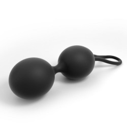 Вагінальні кульки Dorcel Dual Balls Black, діаметр 3,6 см, маса 55 г