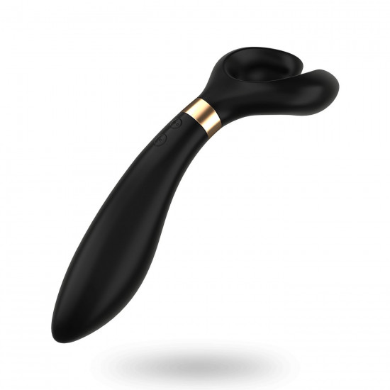Вібратор для пар Satisfyer Endless Fun Black, три мотори, багатофункціональний Вібратор для пар Satisfyer Endless Fun Black, три мотори, багатофункціональний