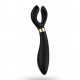 Вібратор для пар Satisfyer Endless Fun Black, три мотори, багатофункціональний Вібратор для пар Satisfyer Endless Fun Black, три мотори, багатофункціональний