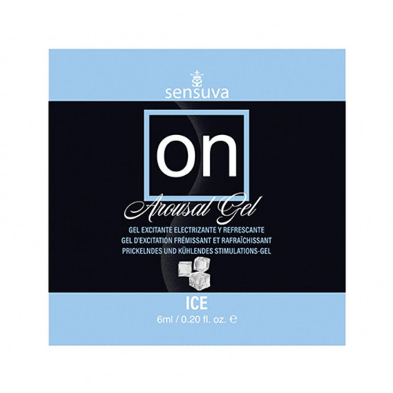 Пробник возбуждающего геля Sensuva - ON for Her Arousal Gel Ice (4 мл)