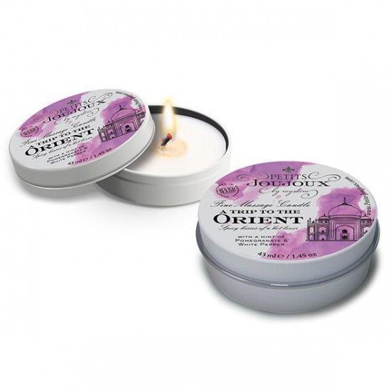 Масажна свічка Petits Joujoux - Orient - Pomegranate and White Pepper (43 мл) з афродизіаками Масажна свічка Petits Joujoux - Orient - Pomegranate and White Pepper (43 мл) з афродизіаками