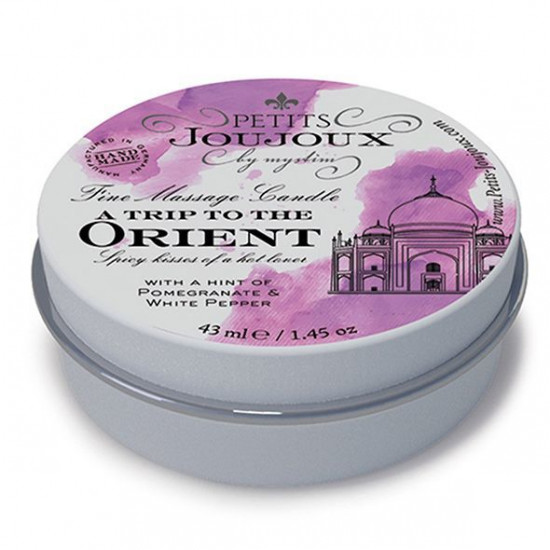 Масажна свічка Petits Joujoux - Orient - Pomegranate and White Pepper (43 мл) з афродизіаками Масажна свічка Petits Joujoux - Orient - Pomegranate and White Pepper (43 мл) з афродизіаками