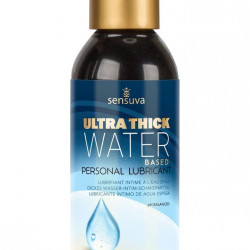 Густа змазка Sensuva Ultra-Thick Water-Based (125 мл) на водній основі, без гліцерину та парабенів